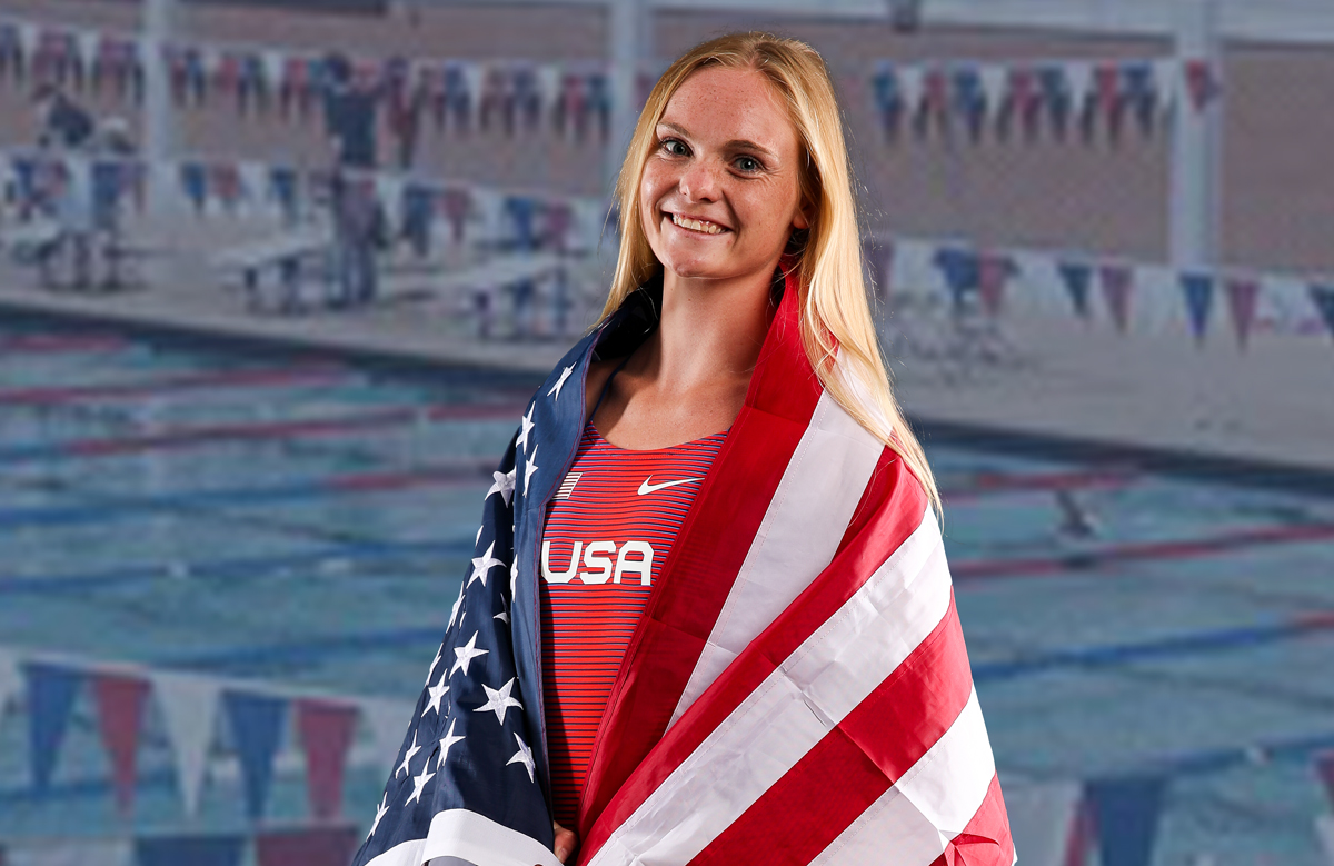 Delaney Schnell Arizona Athletics Diver Delaney Schnell