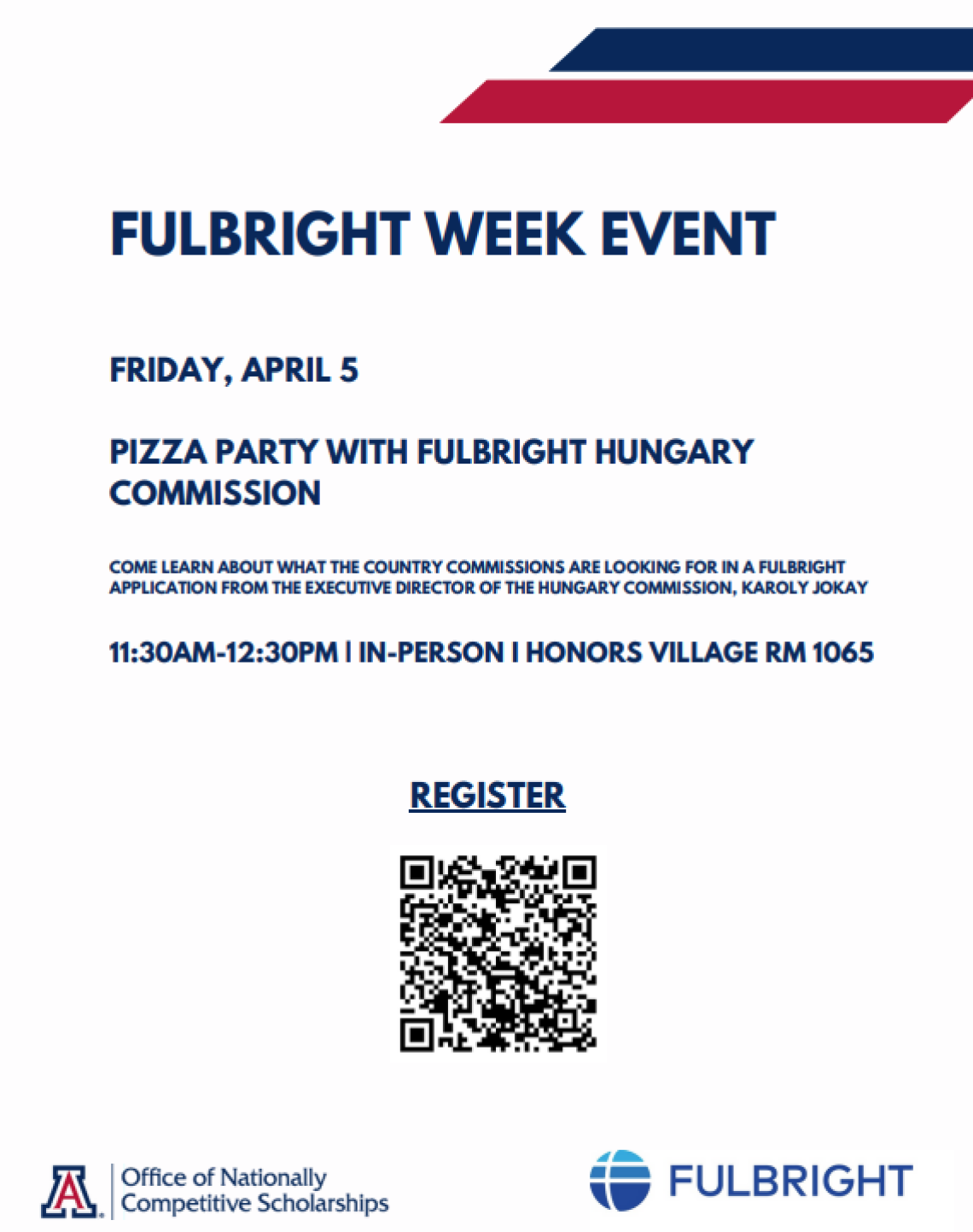 Pizza Party Fulbright