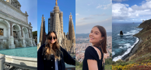 Study Abroad Student Peer Advisors Nikky and Madison, 2021