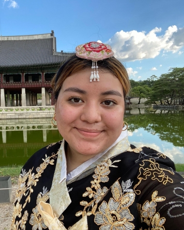 Danielle Angelica Ochoa was awarded a Gilman scholarship to study abroad in South Korea